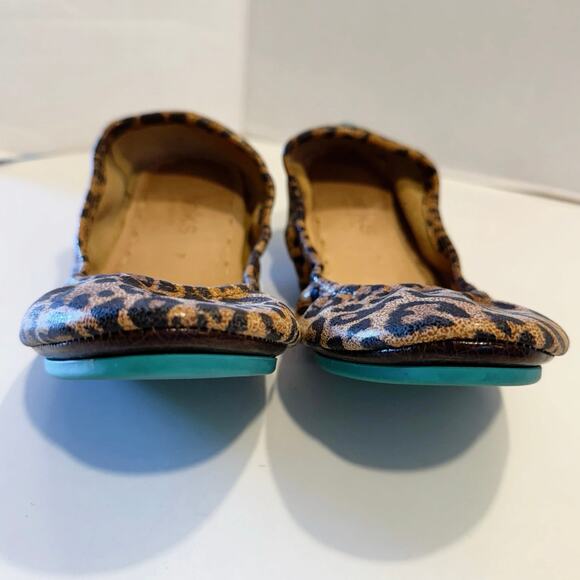 Tieks leopard ballet flats LEOPARD animal print leather women's size 7 EXCELLENT - Picture 7 of 16